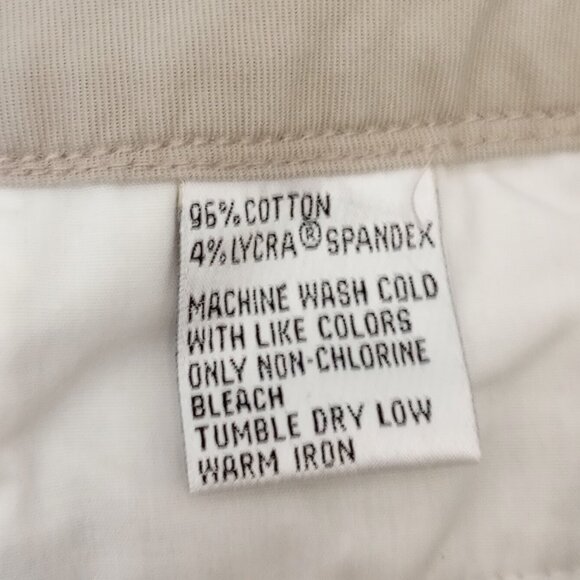 Talbots Khaki Bermuda Cargo Shorts Petite - Picture 5 of 7